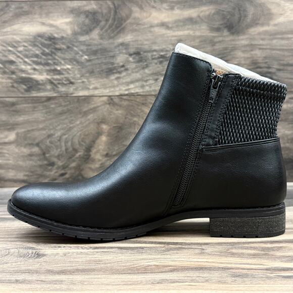 NIB Eurosoft by Sofft 9M Winsley Black Comfort Ankle Boots Booties - Picture 5 of 9